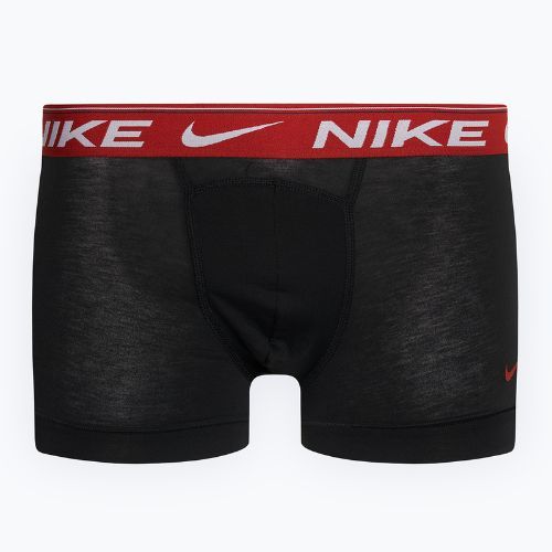 Vyriškos trumpikės Nike Dri-FIT Ultra Comfort Trunk 3 poros black moon/dragon red/armory navy
