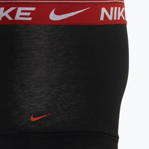 Vyriškos trumpikės Nike Dri-FIT Ultra Comfort Trunk 3 poros black moon/dragon red/armory navy