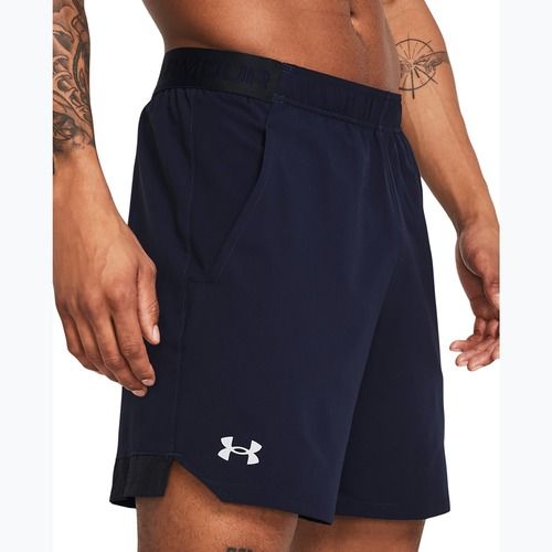 Vyriški treniruočių šortai Under Armour UA Vanish Woven 6in midnight navy/mod gray