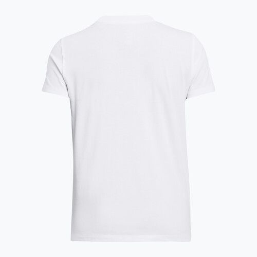 Under Armour Rival Core hydro balti/juodi moteriški marškinėliai
