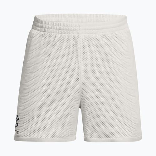 Vyriški krepšinio šortai Under Armour Curry Splash Short white clay/black