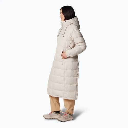 Moteriškas pūstas paltas Columbia Pike Lake II Long dark stone 279