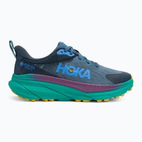 Moteriški bėgimo batai HOKA Challenger 7 GTX real teal/tech green