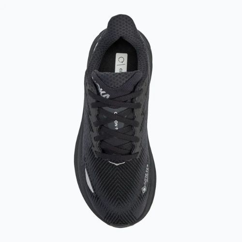 Moteriški bėgimo bateliai HOKA Clifton 9 GTX black/black
