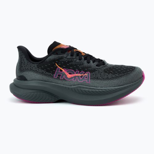 Moteriški bėgimo bateliai HOKA Mach 6 black/fuchsia