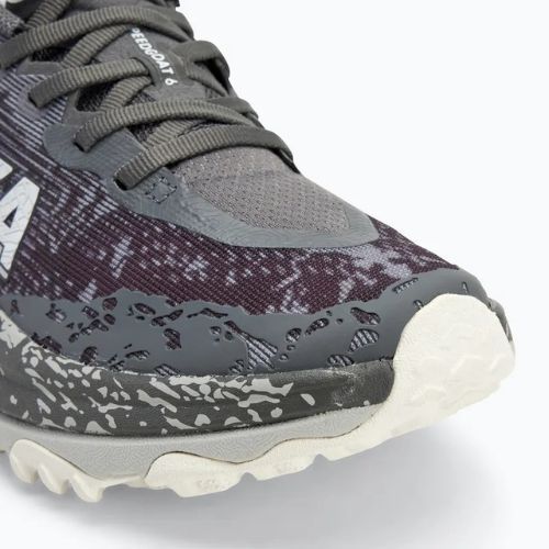 Moteriški bėgimo bateliai HOKA Speedgoat 6 satellite grey/stardust