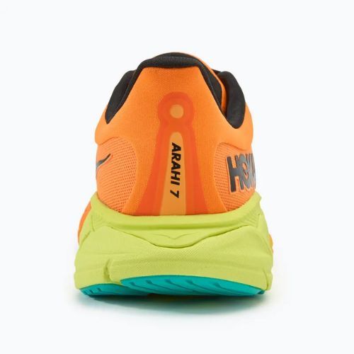 Moteriški bėgimo bateliai HOKA Arahi 7 electric tangerine/black