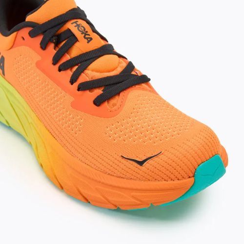 Moteriški bėgimo bateliai HOKA Arahi 7 electric tangerine/black