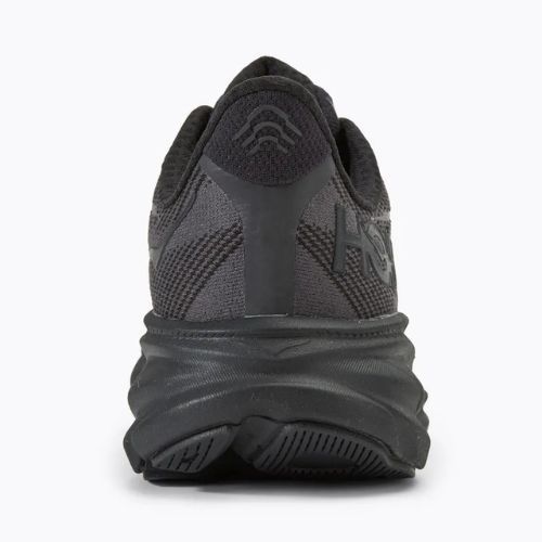 Moteriški bėgimo bateliai HOKA Clifton 9 black/black