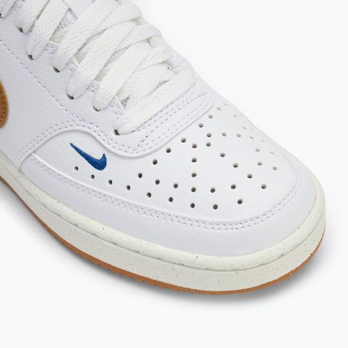 Moteriški batai Nike Court Vision Low Next Nature white/game royal/sail/flax