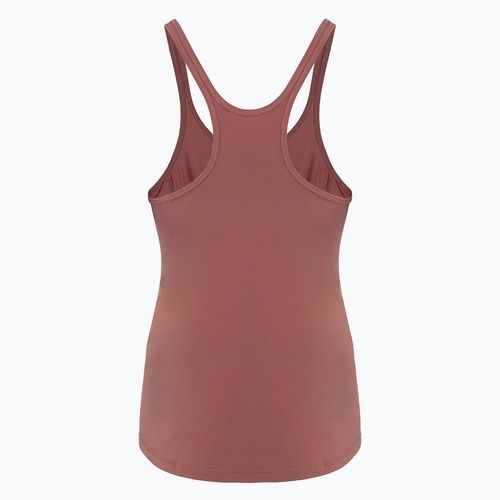 Moteriškas treniruočių tank topas Nike One Classic Dri-Fit Strappy canyon pink/black