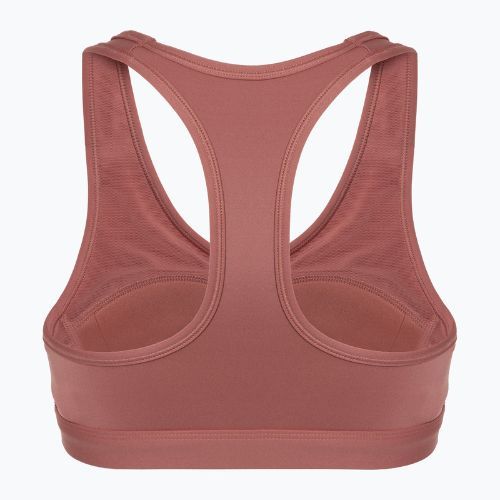 Treniruočių liemenėlė Nike Swoosh Medium Support canyon pink/white