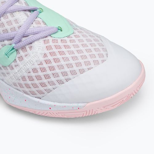 Krepšinio bateliai Nike Zoom Hyperspeed Court SE balti/mėtų putos/pilka/violetinė migla/rožinės putos