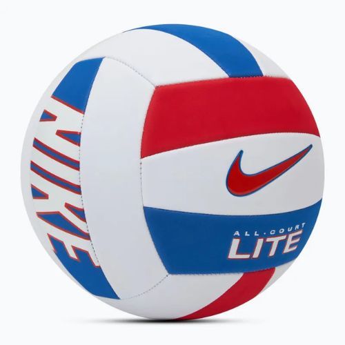 Tinklinio kamuolys Nike All Court Lite Volleyball white/university red/game royal/university red dydis 5