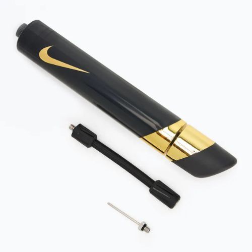 Kamuolio pompa Nike Hyperspeed Ball Pump Swoosh black/metallic gold/metallic gold