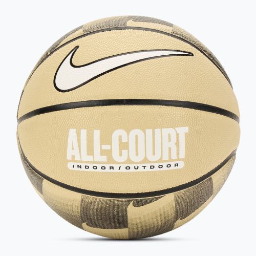 Krepšinio kamuolys Nike Everyday All Court 8P Graphic Deflated team gold/black/black/white dydis 7