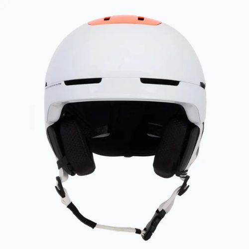 Slidinėjimo šalmas POC Obex Connect hydrogen white/fluorescent orange avip