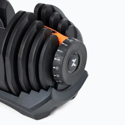 Reguliuojamas hantelis TREXO ADT-40-BF 40 kg juodas