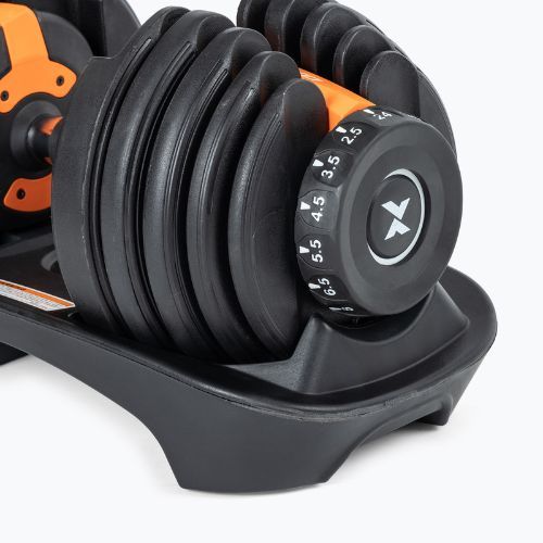 Reguliuojamas hantelis XTREXO ADT-24-BF 24 kg juodas