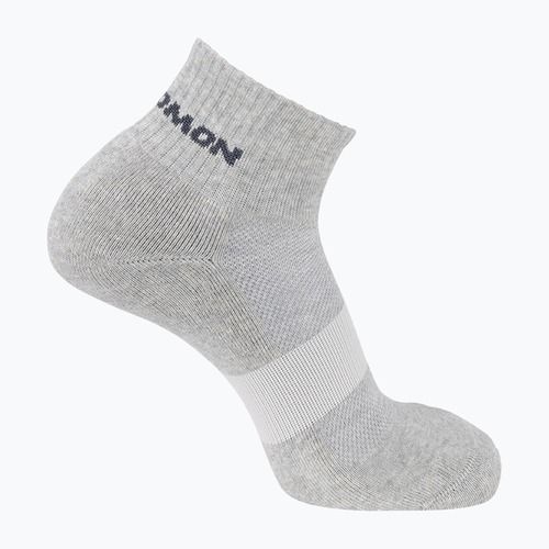 Kojinės Salomon Evasion 2 poros light grey/heather medium