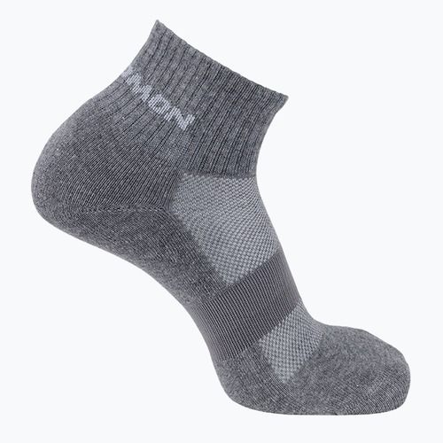 Kojinės Salomon Evasion 2 poros light grey/heather medium