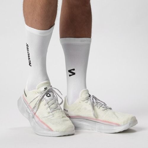 Kojinės Salomon 365 Crew white/ black
