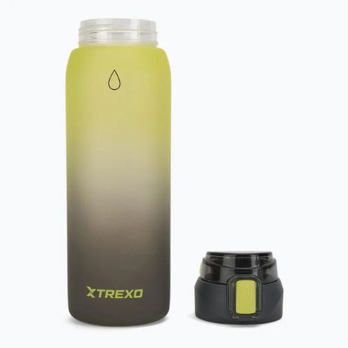 Bidonas TREXO Haust 1000 ml geltonas/juodas