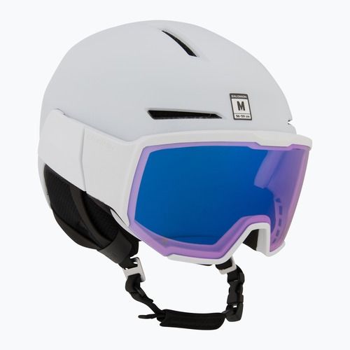 Slidinėjimo šalmas Salomon Osmo Pro Sigma Photo white/sky blue