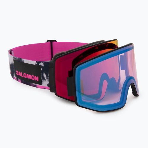 Slidinėjimo akiniai Salomon Sentry Prime Sigma black echo/poppy red/light blue