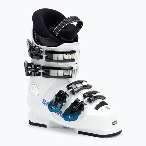 Vaikiški slidinėjimo batai Salomon S/Race 60T M Jr white/white/process blue