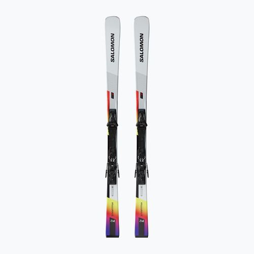 Kalnų slidės Salomon S/Max Endurance + apkaustai M10 GW white/safety yellow/black