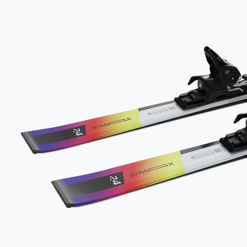 Kalnų slidės Salomon S/Max Endurance + apkaustai M10 GW white/safety yellow/black