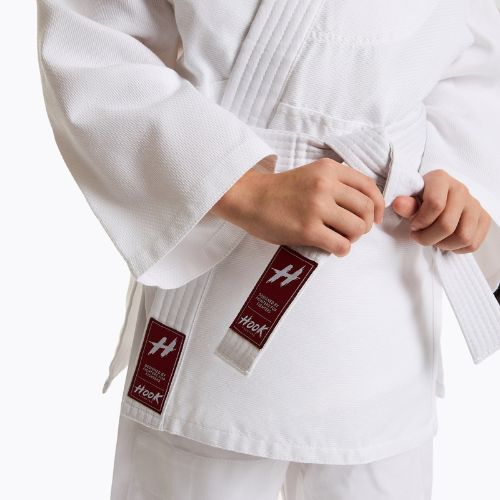 Vaikų dziudo kostiumas HOOK Judo - Back To School geltonas