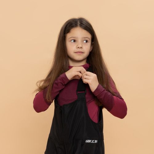 Vaikiškos slidinėjimo kelnės KADVA Skiro Pants juodos spalvos