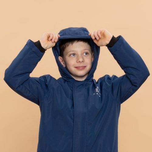Vaikiška slidinėjimo striukė KADVA Skiro Jacket tamsiai mėlyna
