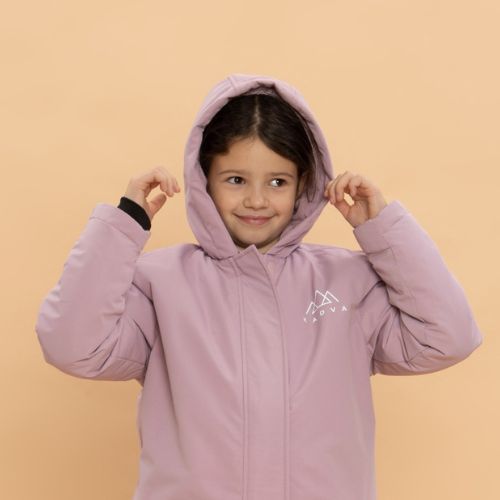 Vaikiška slidinėjimo striukė KADVA Skiro Jacket rožinė