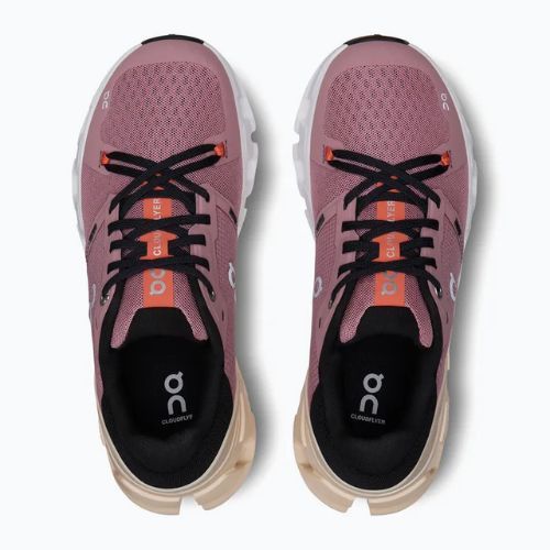 Moteriški bėgimo bateliai On Cloudflyer 4 dustrose/sand