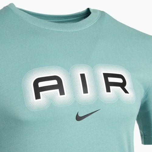 Vyriški marškinėliai Nike Air Graphic denim turqoise/black