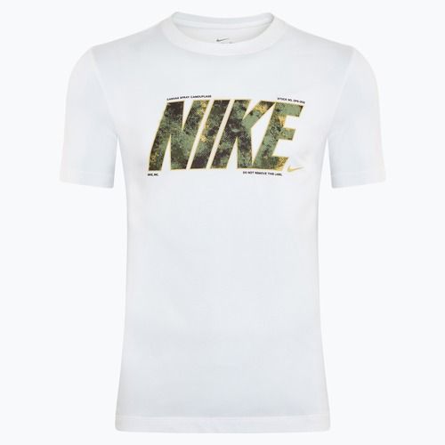 Vyriški treniruočių marškinėliai Nike Dri-Fit Fitness white
