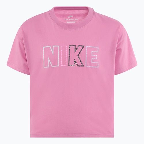Vaikiški marškinėliai Nike Sportswear Essential magic flamingo