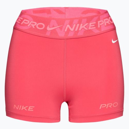 Moteriški treniruočių šortai Nike Pro Mid Rise 3" aster pink/pinksicle/hot punch/white