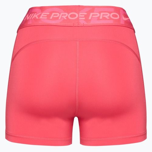Moteriški treniruočių šortai Nike Pro Mid Rise 3" aster pink/pinksicle/hot punch/white