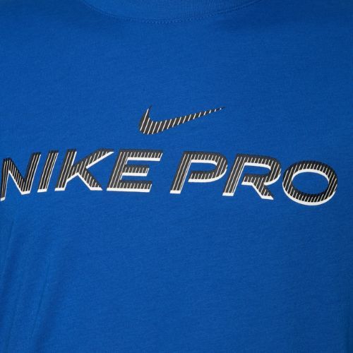 Vyriški treniruočių marškinėliai Nike Dri-Fit Fitness dame royal