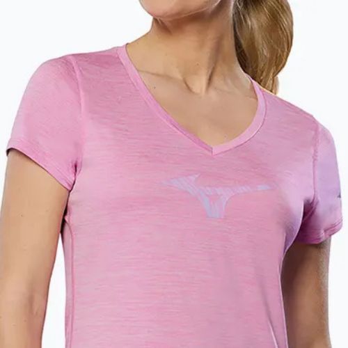 Moteriški bėgimo marškinėliai Mizuno Impulse Core RB Tee lilac chiffon