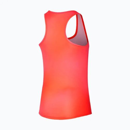 Moteriškas bėgimo tank topas Mizuno Impulse Core Graphic Tank nasturtium