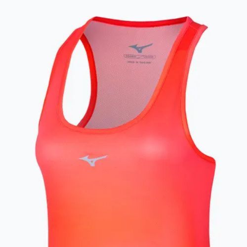 Moteriškas bėgimo tank topas Mizuno Impulse Core Graphic Tank nasturtium