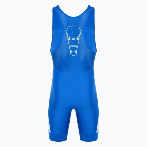 Vyriškas kombinezonas Nike Grappler Elite Singlet royal/white