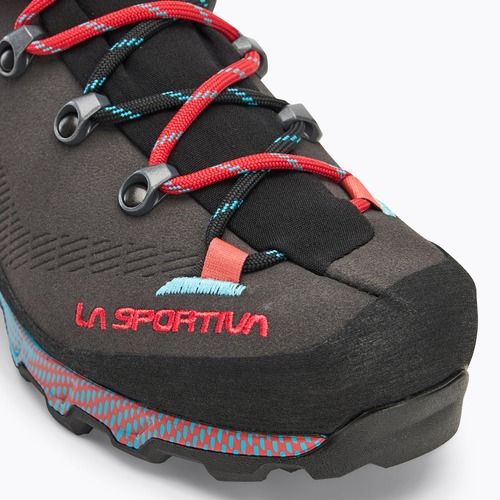 Moteriški trekingo batai La Sportiva Aequilibrium Trek GTX carbon/malibu blue