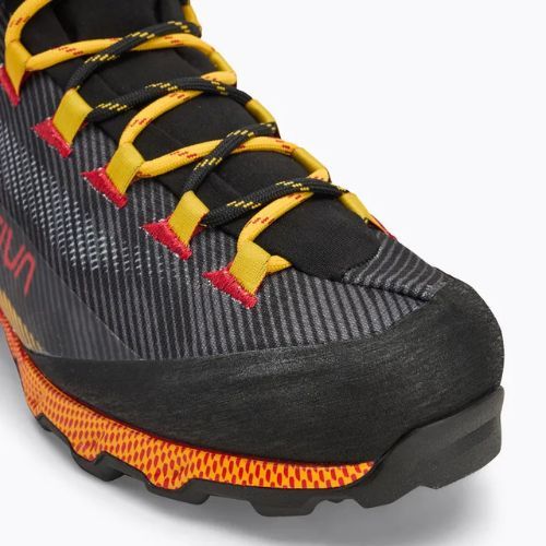 Vyriški aukštų kalnų batai La Sportiva Aequilibrium Hike GTX carbon/ yellow