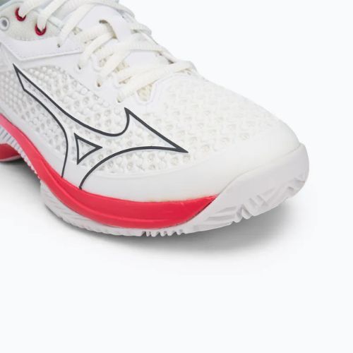 Moteriški teniso bateliai Mizuno Wave Exceed Tour 5 CC undyed white/quiet shade/opera red